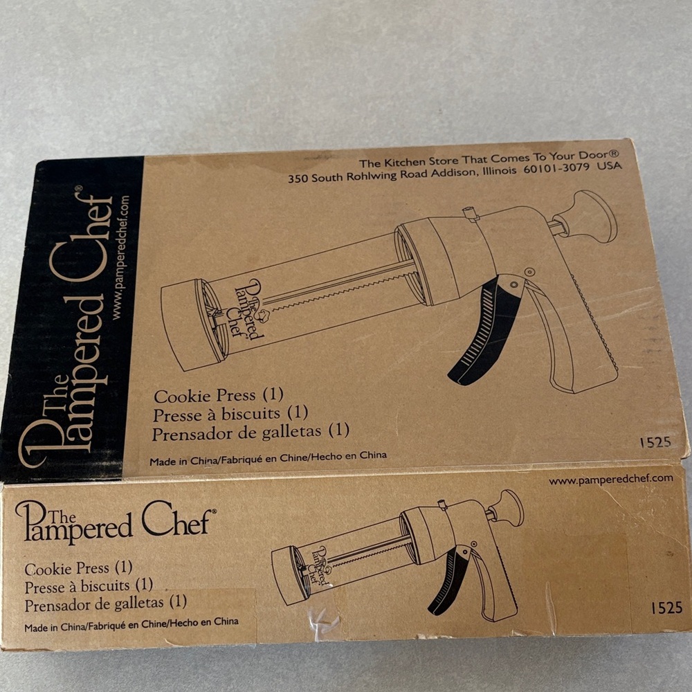 Pampered Chef Cookie Press Like New Condition - Picture 2 of 10
